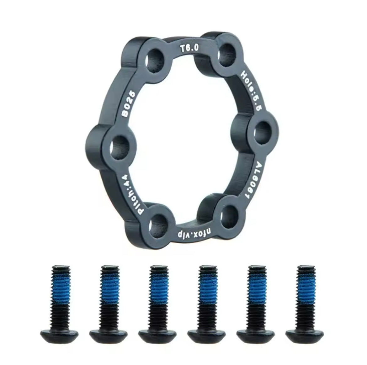 Disc brake rotor spacer