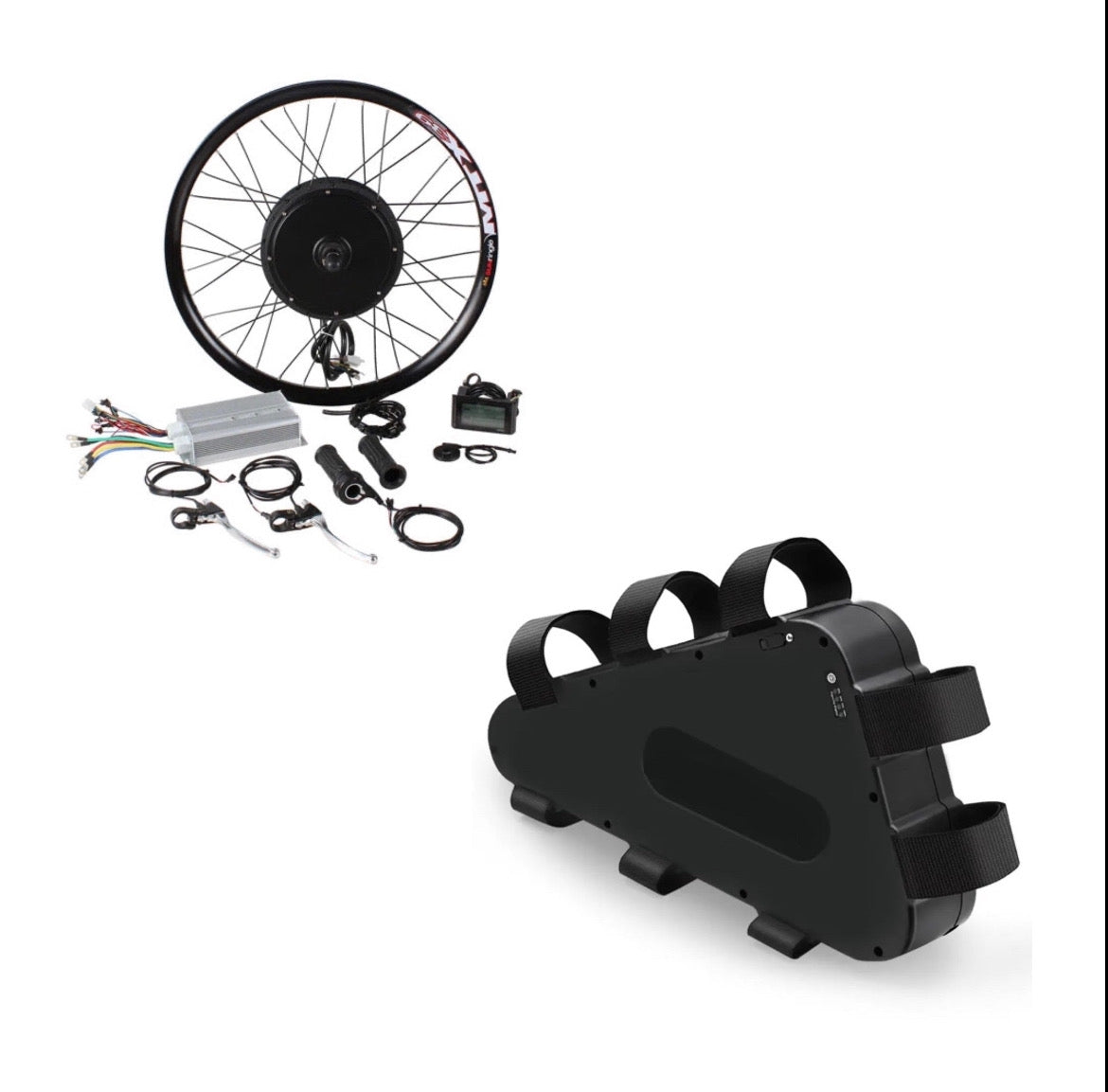 1000w hub motor kit (Battery link provided in description)