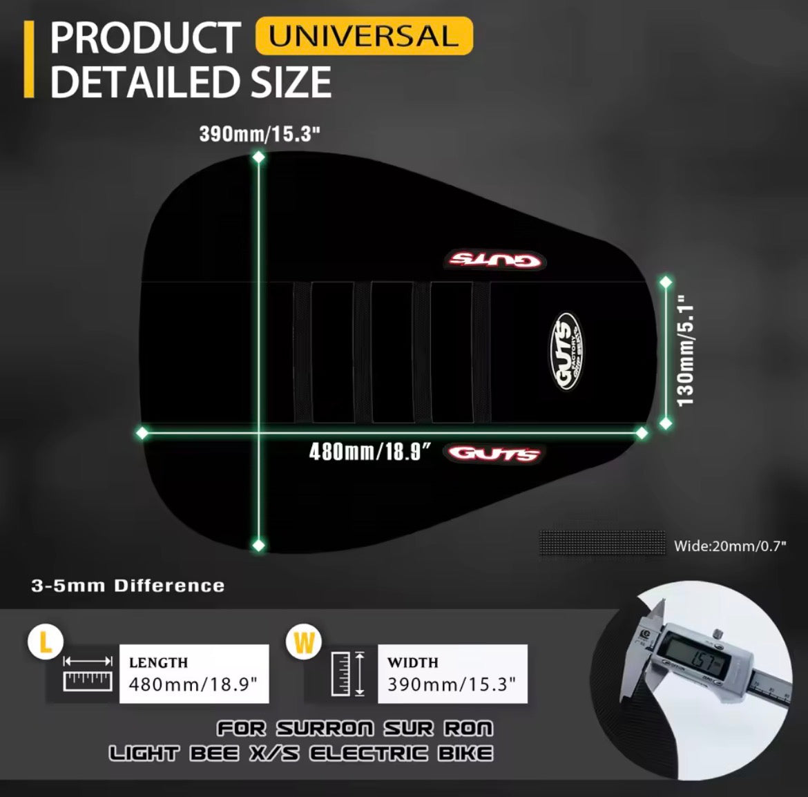 Guts Seat Cover