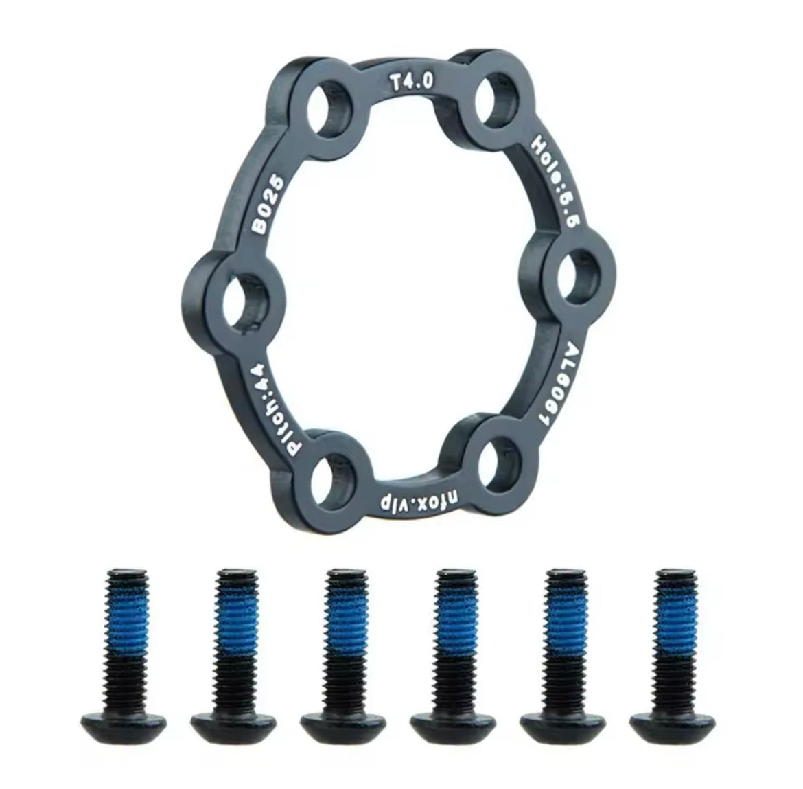 Disc brake rotor spacer