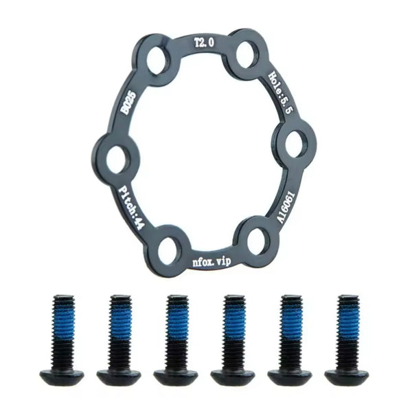 Disc brake rotor spacer